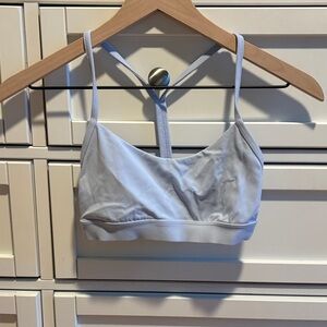 Lululemon Athletica Light purple glow Y Sports Bra